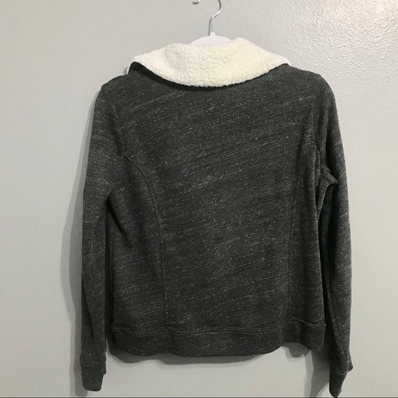 Splendid Heather French Terry Moto Jacket Medium - Picture 5 of 6